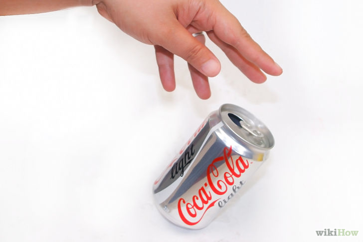 Image titled Balance a Soda Can at a 45 Degree Angle Step 4