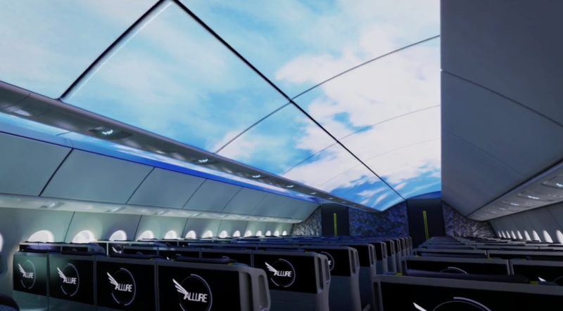 Boeing Wants to Turn the Interiors of Its Planes Into Giant Screens
