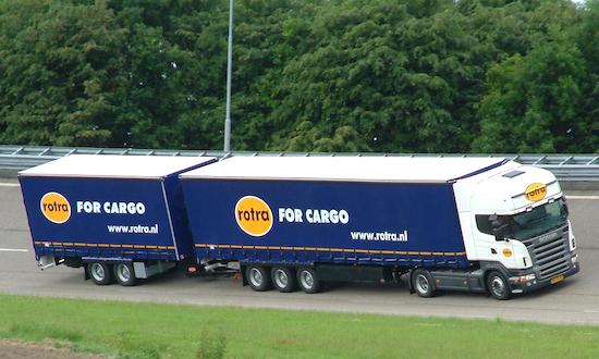 Ecocombi van Rotra Forwarding Nederland