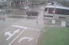 Jeep Cherokee is to be let with U-turn, that tram!