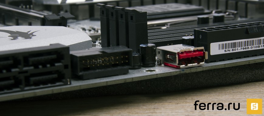 USB-порт MSI Z170A XPOWER GAMING TITANIUM EDITION