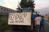 French farmers are going to Route du Soleil blocks