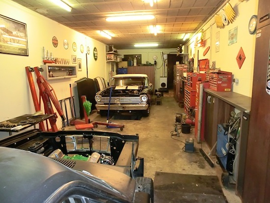 Chevy Nova garage