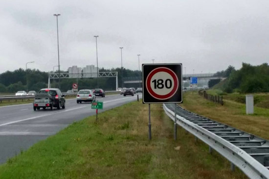 Hier mag u gasgeven