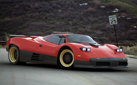 Sweet! De Pagani Zonda als jaren '80 supercar