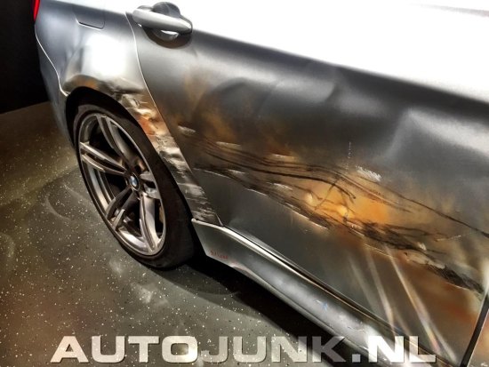 BMW M3 met schade