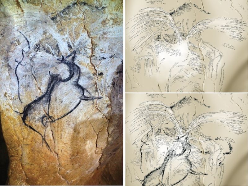 There's Something Incredible in This 40,000 Year Old Cave Painting