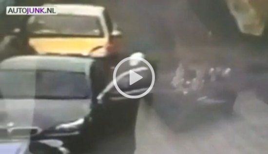 Hoe kon deze kapotte BMW 5-serie in no-time worden gejat?