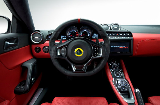 Lotus Evora 400 interieur