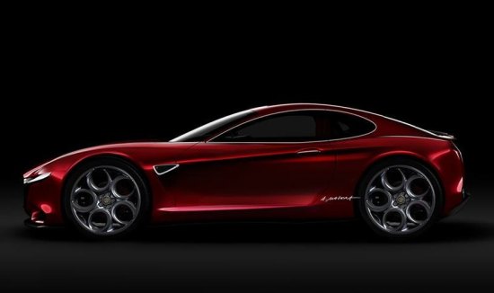 Photoshop gallery: de opvolger van de Alfa 8C 