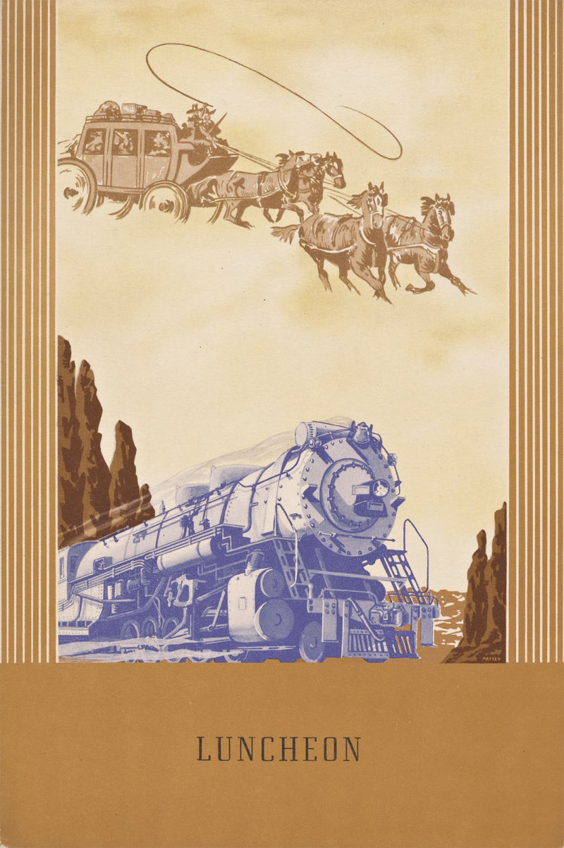 14 Gorgeous Menus From the Golden Age of Dining Cars