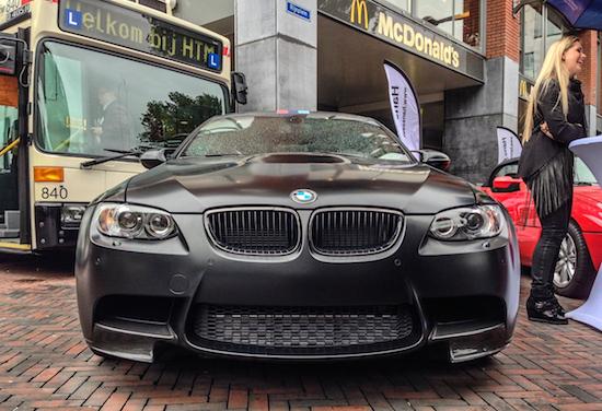 Gespot: de allerzwartste BMW M3 (E92)