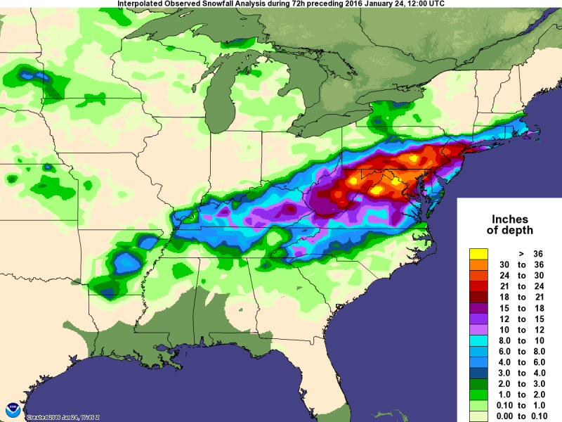 This Weekend’s Colossal Snowstorm Shattered Even More Records than Expected