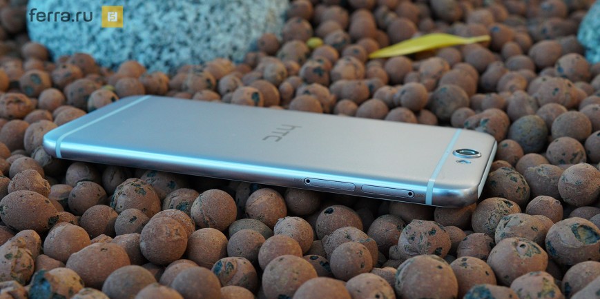 HTC One A9, вид сбоку