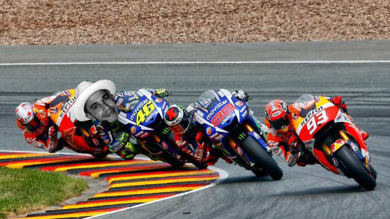Valentino Rossi wil z'n Yamaha best uitlenen aan Hamilton