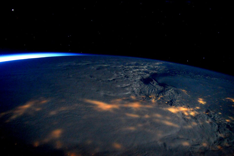 Commander Scott Kelly Has The Best View Of This Weekend's Blizzard