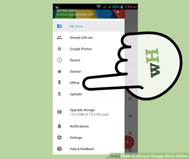Image titled Access Google Drive Offline Step 10