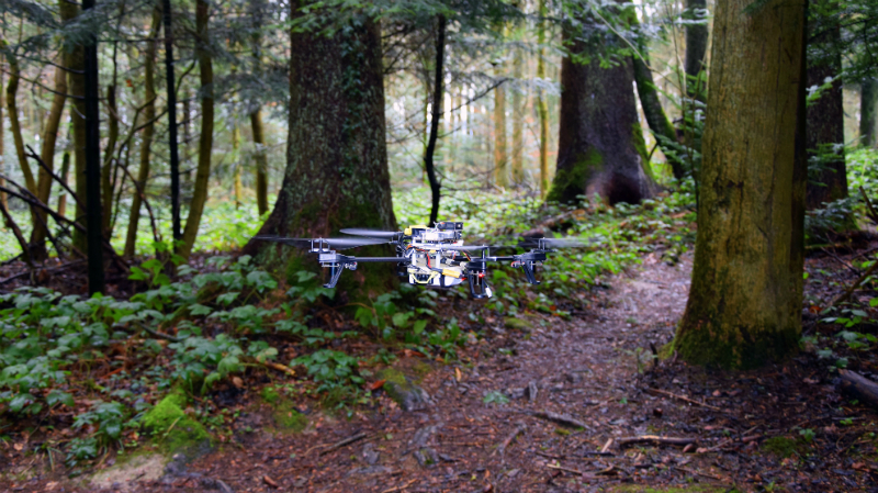 There's No Escape From These Drones That Track Your Trails in the Woods