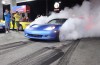 Video: owner of gas station gives burnoutfeestje