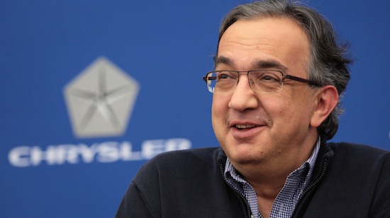 Sergio Marchionne en zijn trusty trui