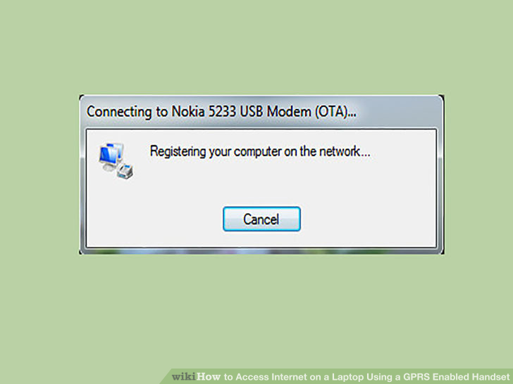Image titled Access Internet on a Laptop Using a GPRS Enabled Handset Step 14