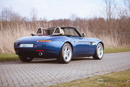 BMW Z8 classic rijtest en video