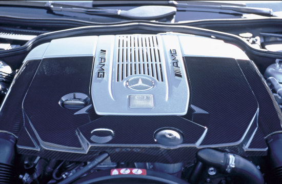 AMG-motor in close-up