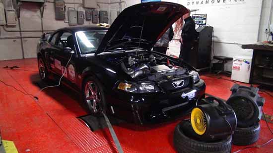 Mustang met 470 pk op CNG