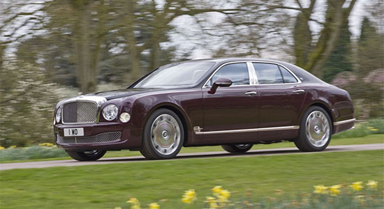 Een willekeurige dikke Mulsanne