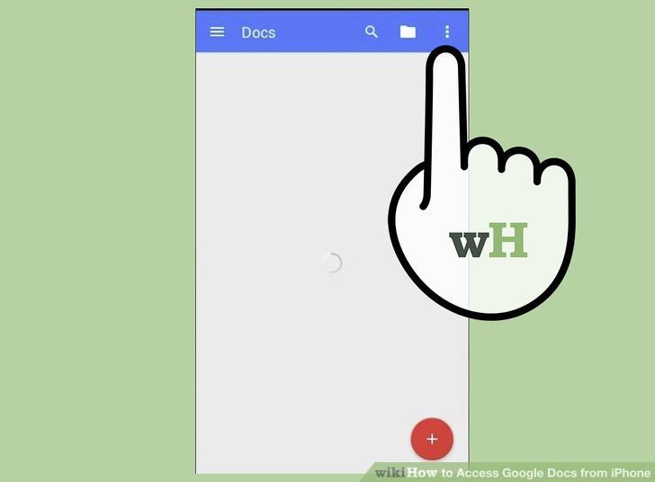 Image titled Access Google Docs from iPhone Step 5