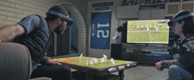 Microsoft Has Some Crazy Ideas About How We're Going to Use HoloLens to Watch Sports