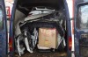 Respect: car thieves come in the BMW X6 in a van