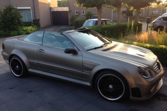 Grijp je kans! CLK Black Series Cabrio op LPG voor € 14 K