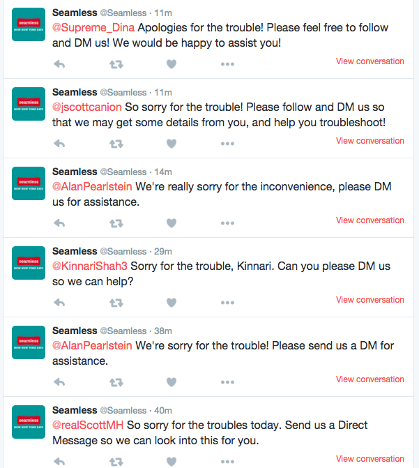 Seamless Is Down and We're All Going to Starve