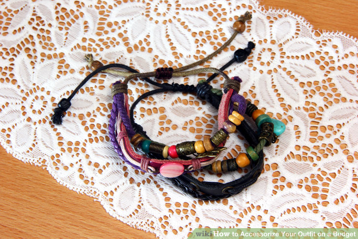 Image titled Accessorize Your Outfit on a Budget Step 2