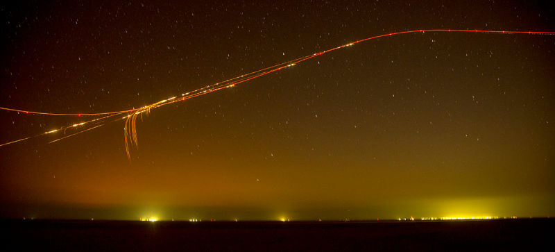 Look at the Graceful Path of an Attack Helicopter as It Spits Fire