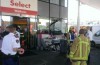 BMW X3 pops in tankshop Shell IJmuiden