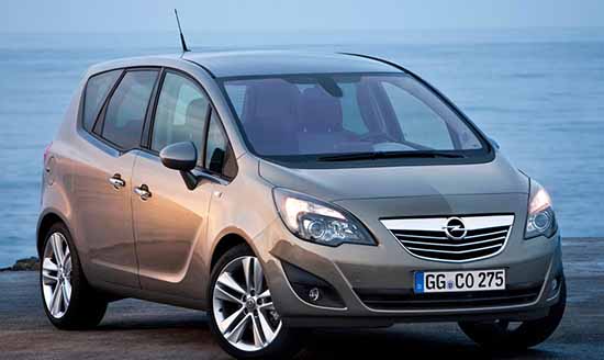 Opel Meriva is weer de meeste betrouwbare