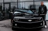 Gregory of of the Wheel rolls in Callaway Camaro