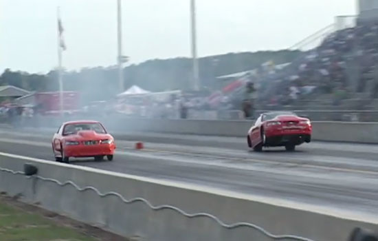 Ford Mustang gaat de lucht in