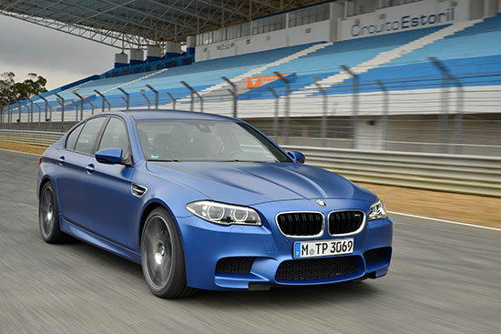 BMW M5 Frozen Blue Metallic