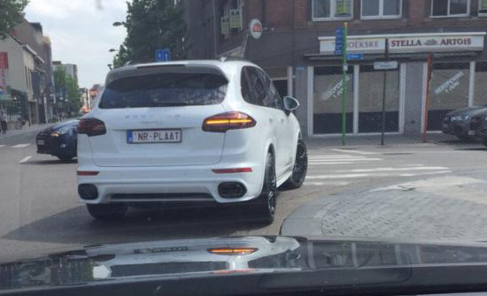 Belgische Nummerplaat