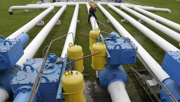Газовое хранилище на Украине. Архивное фото
