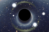 Uhr Stephen Hawking der BBC Vorträge über Schwarze Löcher mit Tafel Abbildungen