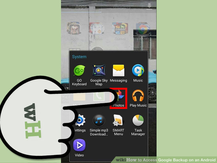 Image titled Access Google Backup on an Android Step 1
