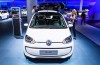 Volkswagen e-Up rolls fresh out of the box the show floor on