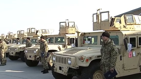 Humvees in Oekraïne