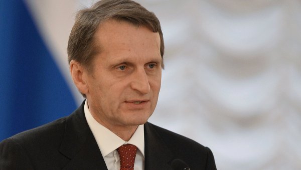 Председатель Государственной Думы РФ Сергей Нарышкин. Архивное фото