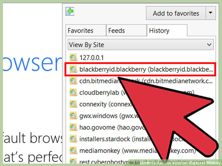 Image titled Access Internet Explorer History Step 4
