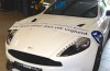 Police showing Aston Martin on Twitter after seizure